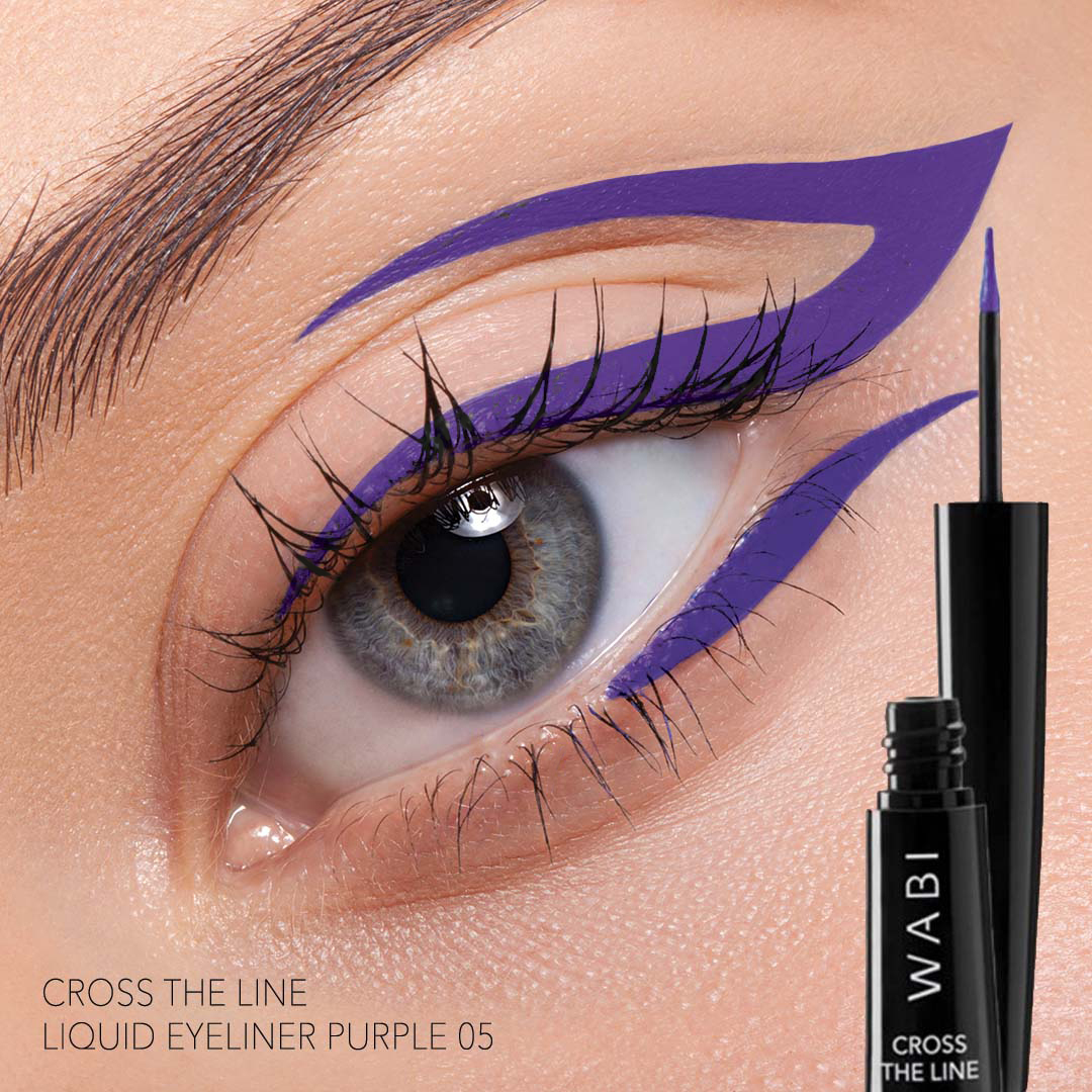 WABI Beauty WABI Cross The Line Liquid Eyeliner Purple 05